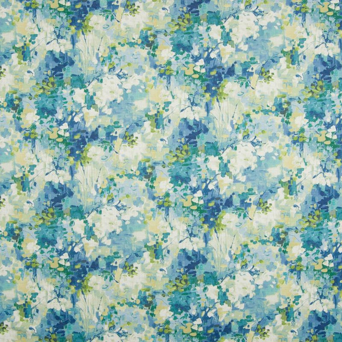 Greenhouse Fabric B8335 Island Blue see our website for purchase 100% Cotton Country of origin: Korea 15,000 Double Rubs Horizontal: see sample and Vertical: see sample 54 inches - My Fabric Connection -