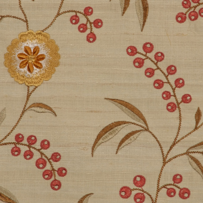 RM CoCo Fabric Passage Ivory Labyrinth 40% Silk 38% Visc 22% Cotton Horizontal: 17.3 and Vertical: 15 54 - My Fabric Connection -