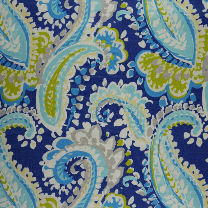 RM CoCo Fabric Pacific Palisades Pacific Blue Vacation - Wesco 100% POLYESTER Horizontal: 13.75 and Vertical: 13.75 55.75 - My Fabric Connection -