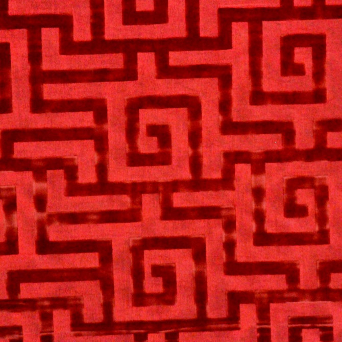 RM CoCo Fabric Cheers Ruby Prime Time 64% Nylon 36% Polyester See Sample 0 Horizontal: 8.5 and Vertical: 4 54 - My Fabric Connection -