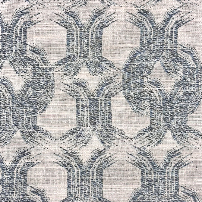 Europatex Fabric Dalliance C Steel Dalliance 60% Polyester, 40% Cotton 6.67" H, 6" V 54.00 inches - My Fabric Connection -