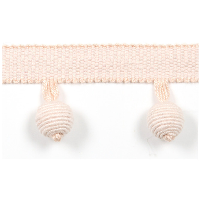 Europatex Fabric Le Lin Beaded Fringe Blush Le Lin 63% Linen, 37% Rayon 1.46 inches - My Fabric Connection -