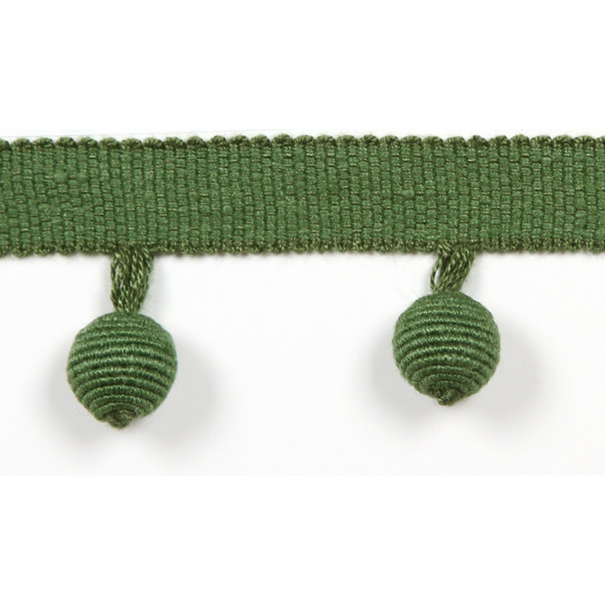 Europatex Fabric Le Lin Beaded Fringe Grasshopper Le Lin 63% Linen, 37% Rayon 1.46 inches - My Fabric Connection -