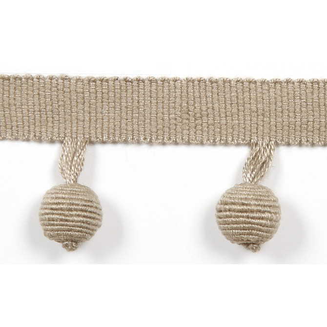 Europatex Fabric Le Lin Beaded Fringe Haze Le Lin 63% Linen, 37% Rayon 1.46 inches - My Fabric Connection -