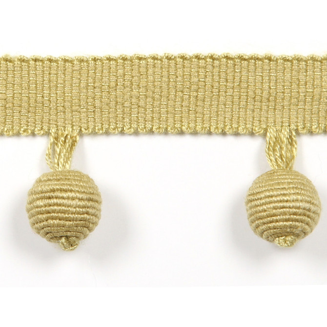 Europatex Fabric Le Lin Beaded Fringe Jute Le Lin 63% Linen, 37% Rayon 1.46 inches - My Fabric Connection -