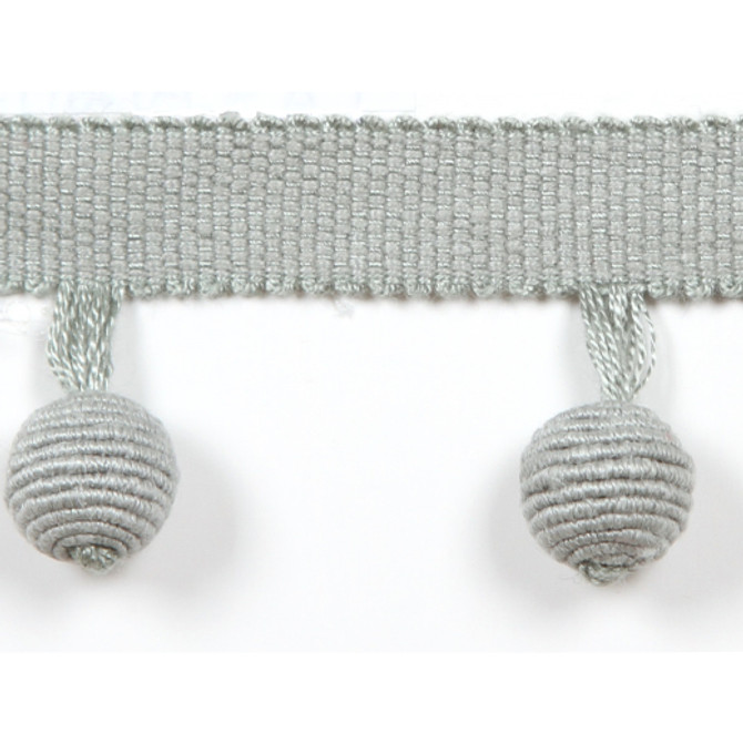 Europatex Fabric Le Lin Beaded Fringe Rain Le Lin Collection 63% Linen / 37% Rayon China See Sample Horizontal: N/A and Vertical: N/A 1.46 inches  - My Fabric Connection -