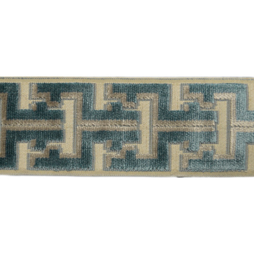 Europatex Fabric Oslo - Atlantic Oslo 58% Rayon / 31% Polyester / 11% Linen China See Sample Horizontal: N/A and Vertical: N/A 3.50 inches  - My Fabric Connection -