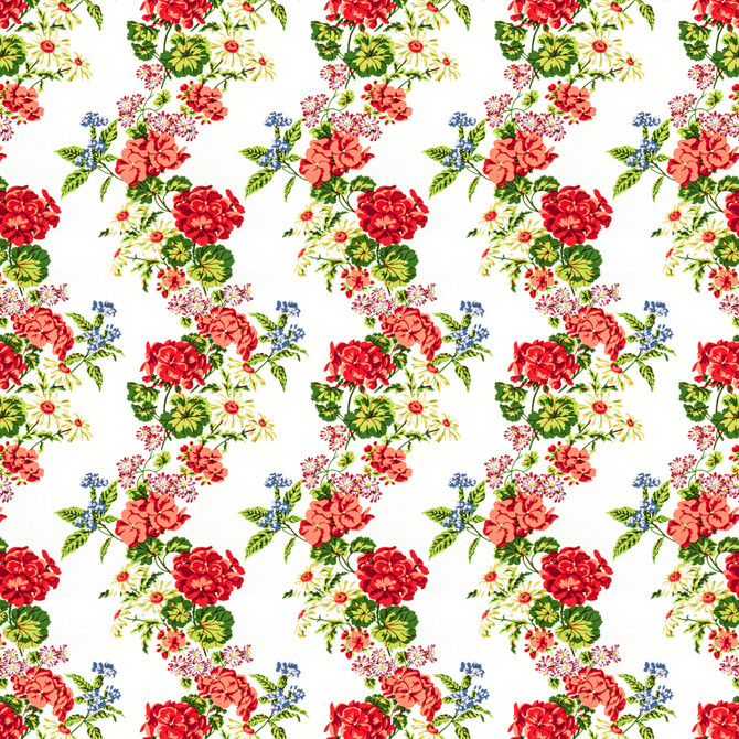 Bassett Mcnab Fabric 7545-3 Summer Garden BASSETT MCNAB PRINTS 100%COT USA Horizontal: 13.5 and Vertical: 26.5 54 in - My Fabric Connection -