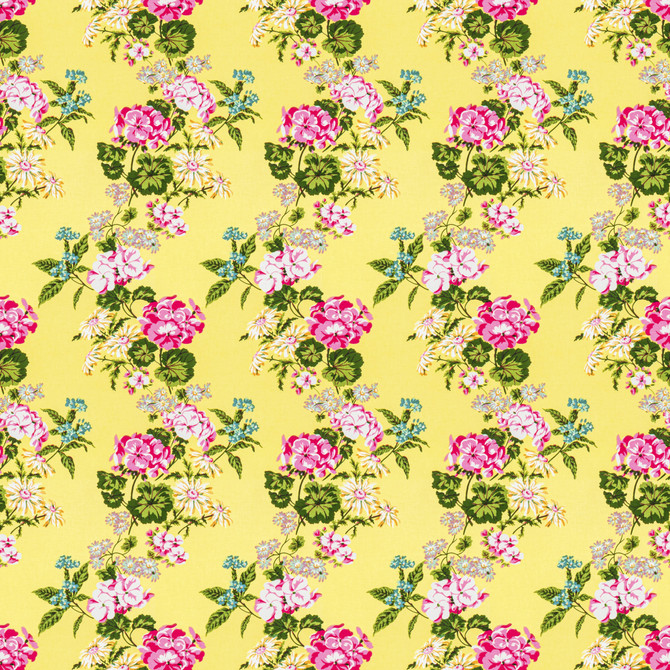 Bassett Mcnab Fabric 7545-9 Summer Garden BASSETT MCNAB PRINTS 100%COT USA Horizontal: 13.5 and Vertical: 26.5 54 in - My Fabric Connection -