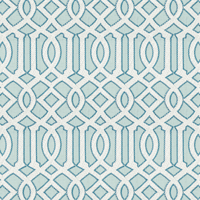Bassett Mcnab Fabric 7801-17 Interlachen Emb Shorebreak BASSETT MCNAB ORIGINS 100%LIN INDIA Horizontal: 6.625 and Vertical: 12.5 53 in - My Fabric Connection -