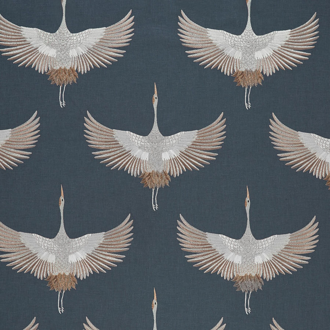 Marcus William Fabric Aldrin 4 Slate KAI/MARCUS WILLIAM ARAVALLI 52%POL 48%COT %BEMB INDIA Horizontal: 17.125 and Vertical: 18.875 55 in - My Fabric Connection -