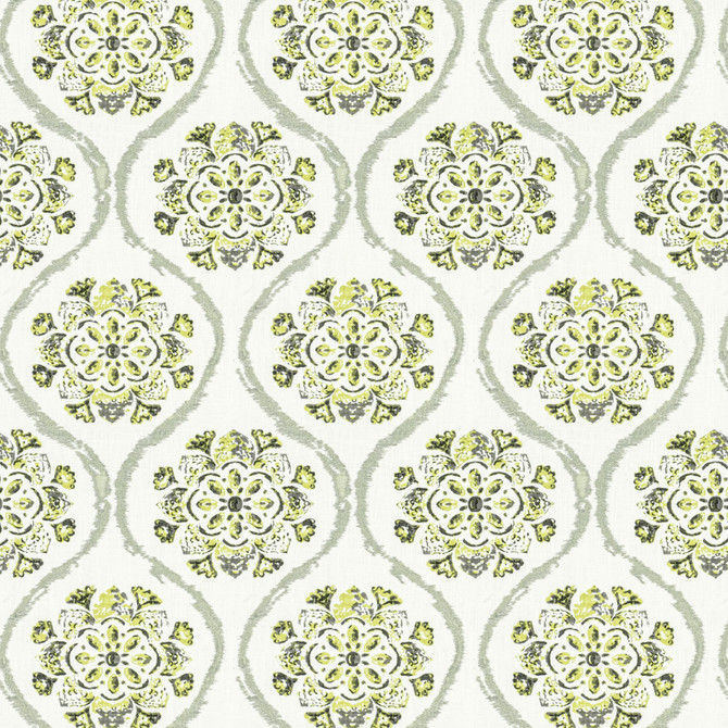 Aoc Fabric Bokadam 2 Ash Fabric 100%Cot %Vemb India </p><p>Repeat: H: 8.875, V: 2 54 in - My Fabric Connection -