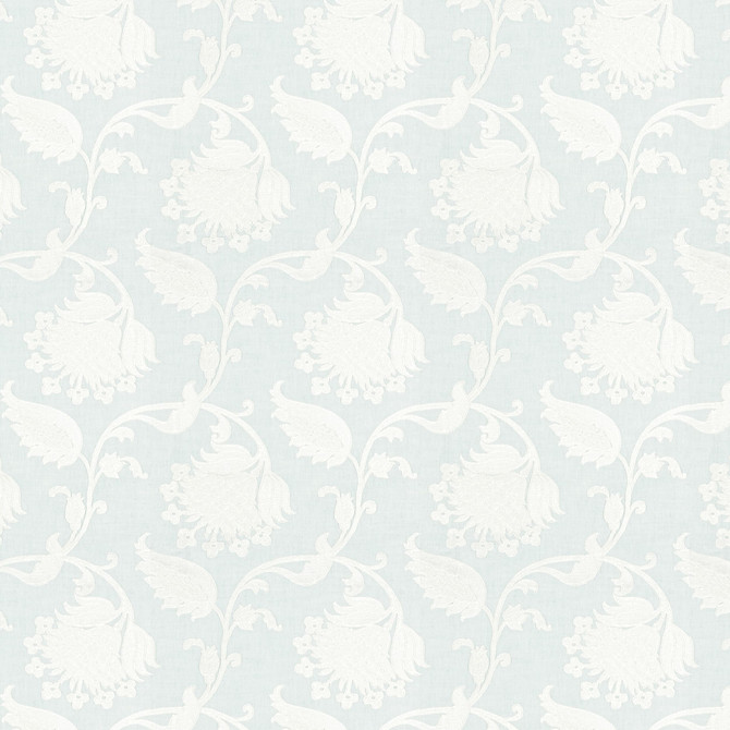 Stout Fabric Carytown 2 Mineral RAINBOW LIBRARY SPRAY/SHORELINE 100%COT %VEMB INDIA Horizontal: 13.375 and Vertical: 15.125 53 in - My Fabric Connection -
