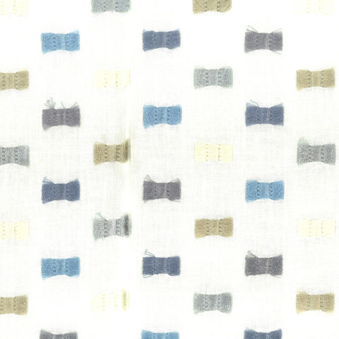 Stout Fabric Flutter 3 Blue RAINBOW LIBRARY HORIZON/LAKE 100%COT %BEMB INDIA CATB 117-2013 Horizontal: 8.500 and Vertical: 6.375 50.25 in - My Fabric Connection -