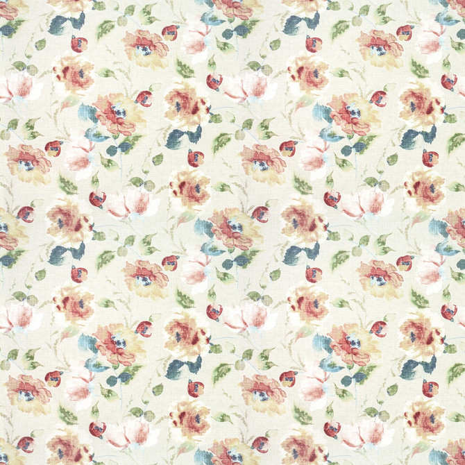 Stout Fabric Midas 1 Rosewood RAINBOW LIBRARY TILE/SORBET 100%COT SOUTH KOREA Horizontal: 27.000 and Vertical: 26.500 54 in - My Fabric Connection -