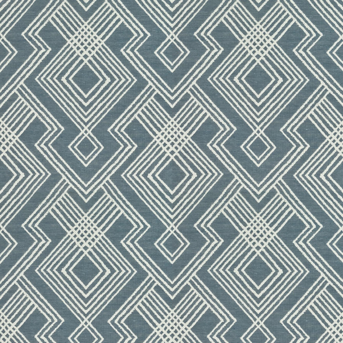 Stout Fabric Nugget 2 Denim COLOR MY WINDOW BLUE/NAVY 5%COT 95%POL INDIA FLAME RETARDANT-CA BULLETIN 117-SECTION E Horizontal: 13.5 and Vertical: 15 54 in - My Fabric Connection -