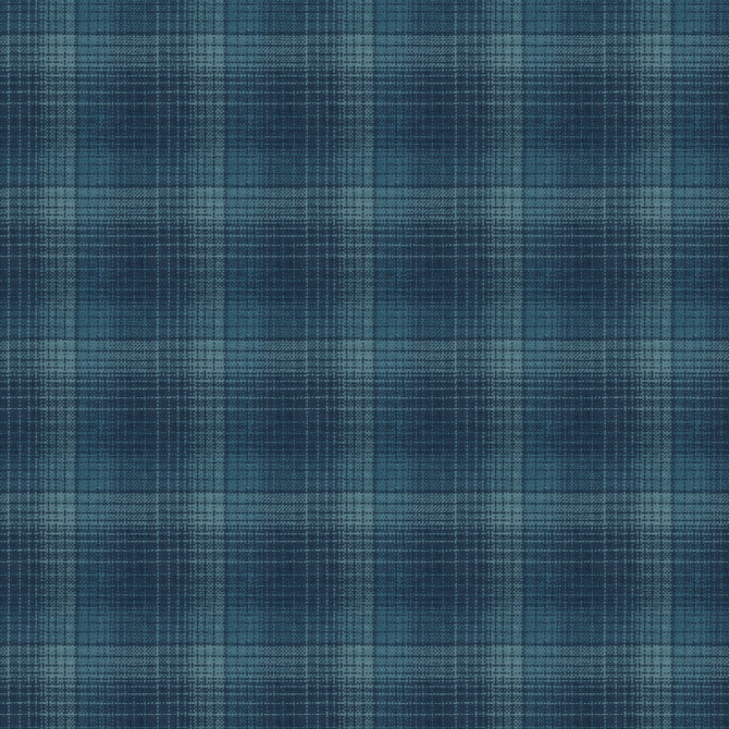 Stout Fabric Tabitha 1 Harbor RAINBOW LIBRARY INK/SAPPHIRE 100%POL INDIA Horizontal: 5.250 and Vertical: 5.500 54 in - My Fabric Connection -