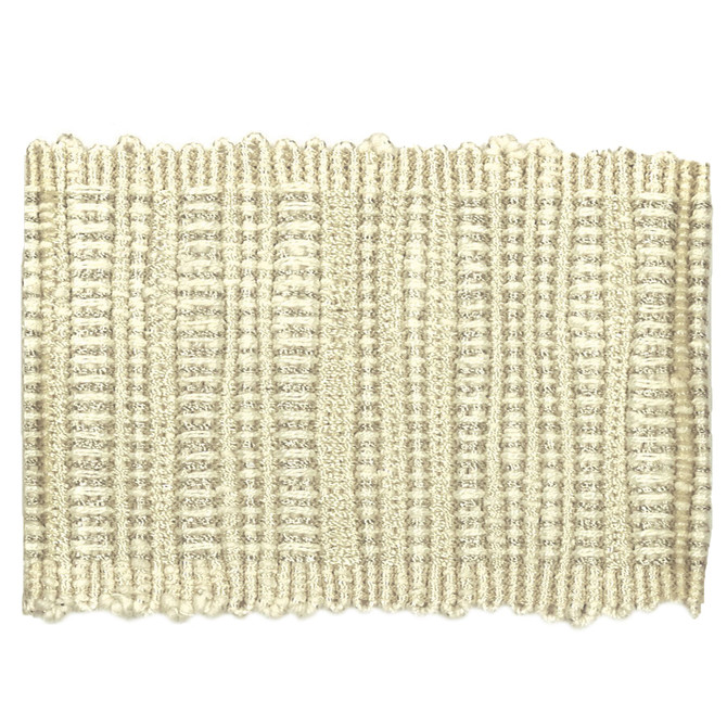 Stout Trim Action 7 Pearl ILLUMINATE TRIM 64%COT 26%SVI 5%LIN 5%MTL CHINA Horizontal: 0 and Vertical: 0 2.5 in - My Fabric Connection -