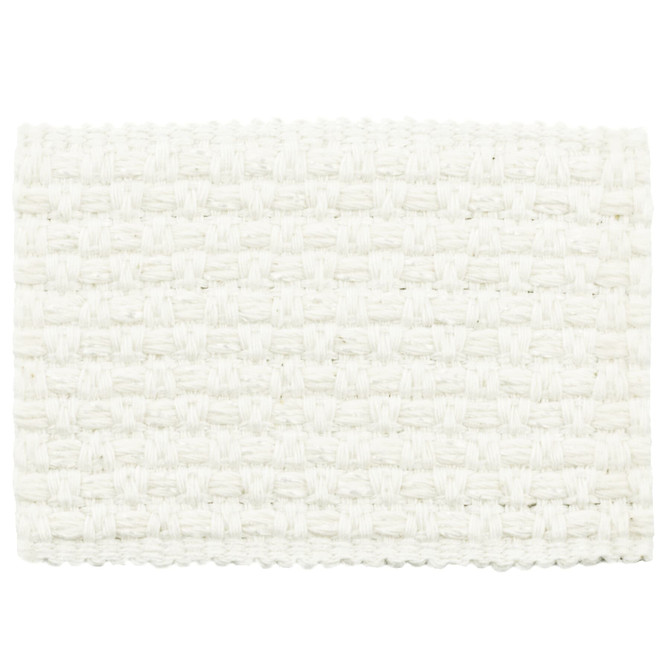 Stout Trim Arpegio 3 White TREND ALERT TRIM 73%COT 20%LIN 7%SVI CHINA Horizontal: 0 and Vertical: 0 2 in - My Fabric Connection -