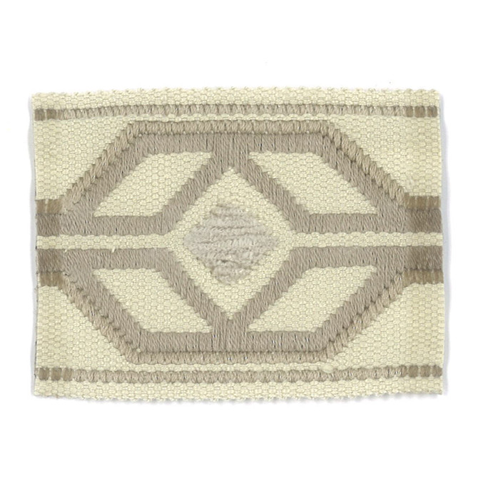 Stout Trim Dermotte 2 Driftwood TREND ALERT TRIM 56%SVI 35%LIN 9%COT CHINA Horizontal: 3 and Vertical: 0 2.13 in - My Fabric Connection -