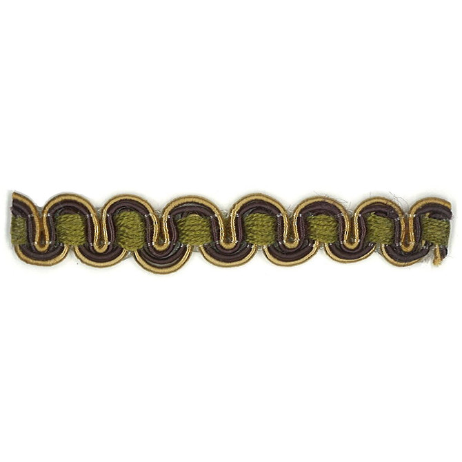 Stout Trim Lexington 17 Eggplant ART OF DESIGN TRIM-2 TAPES 100%SVI CHINA Horizontal: 0 and Vertical: 0 0.38 in - My Fabric Connection -