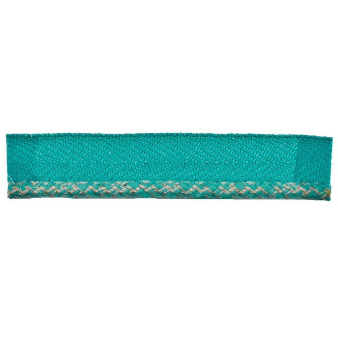 Stout Trim Ranch 4 Turquoise TREND ALERT TRIM 43%SVI 34%POL 21%COT 2%NYL CHINA Horizontal: 0 and Vertical: 0 0.13 in - My Fabric Connection -