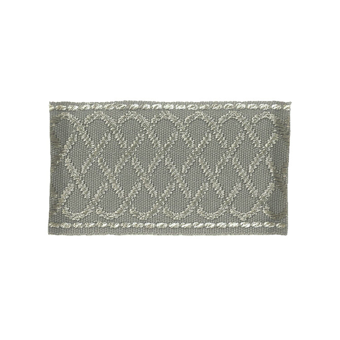 Stout Trim Recreation 4 Grey METROPOLITAN TRIM 53%POL 47%SVI CHINA Horizontal: 0.625 and Vertical: 0 2 in - My Fabric Connection -