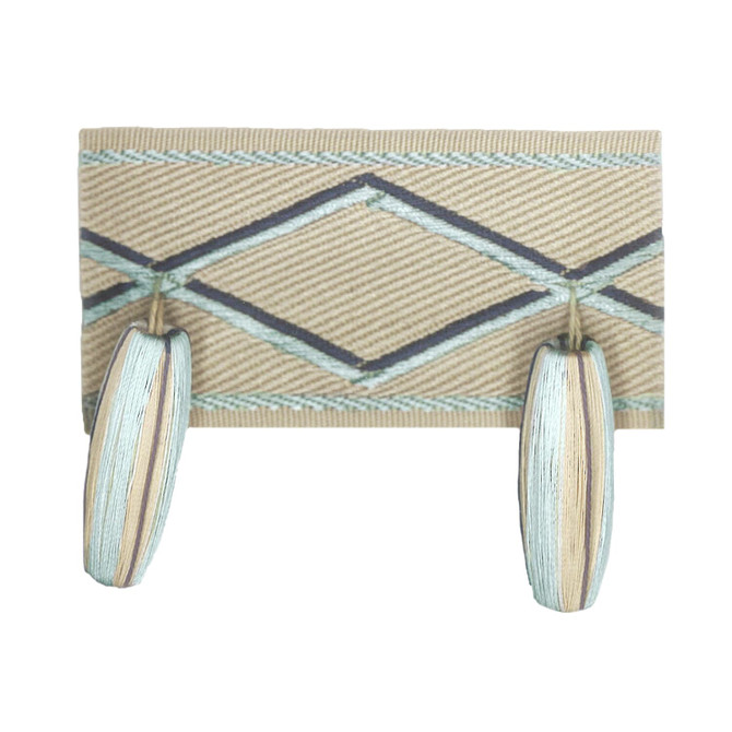 Stout Trim Sabadilla 2 Hemp Trim 71%SVI 29%POL CHINA </p><p>Repeat: H: 2.750, V: 0.000 3.25 in - My Fabric Connection -