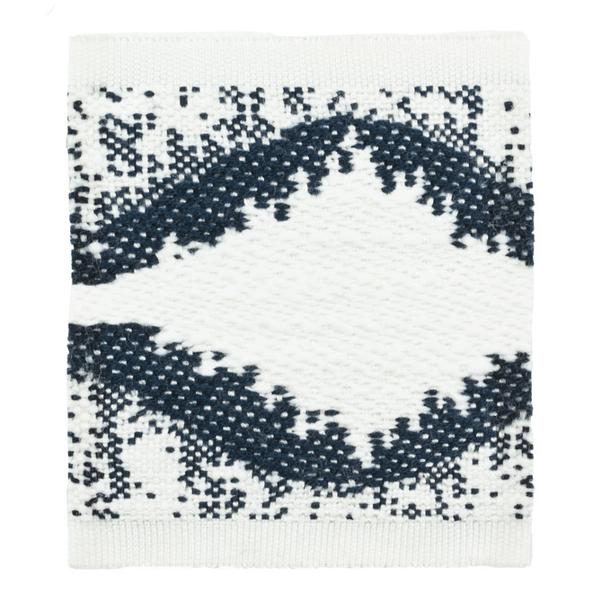 Stout Trim Topmost 4 Indigo Trim CHINA </p><p>Repeat: H: 3.750, V: 0.000 3.13 in - My Fabric Connection -