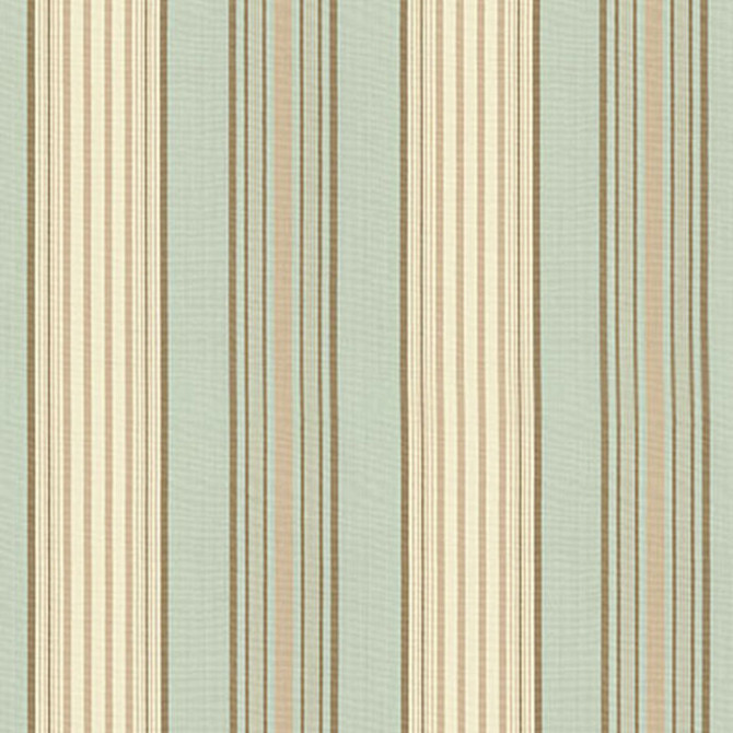 Schumacher Fabric Saratoga Cotton Stripe Aqua / Flax/ Mocha 62962 PERENNIAL FAVORITES COTTON 100% INDIA MARTINDALE 15,500 </p><p>Repeat: Horizontal: 9 1/4" (23CM) and Vertical: 50 - My Fabric Connection -