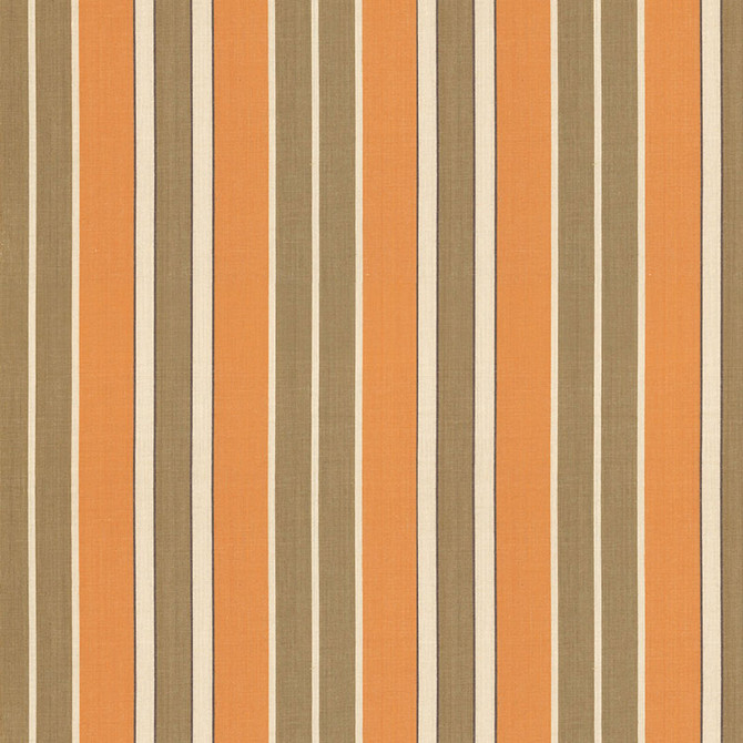 Schumacher Fabric Beacon Cotton Stripe Pumpkin/Mocha/Java 62995 COUNTRY HOUSE COTTONS COTTON 100% INDIA MARTINDALE 8,000 </p><p>Repeat: Horizontal: 6 3/4" (17CM) and Vertical: 54 - My Fabric Connection -