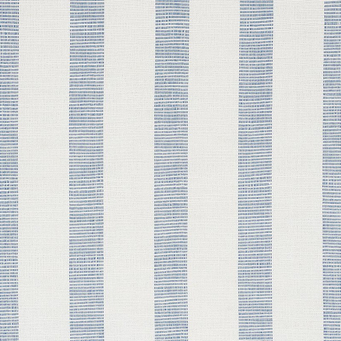 Schumacher Fabric Ketley Performance Stripe Blue 77562 New Traditional 6.0" - My Fabric Connection -