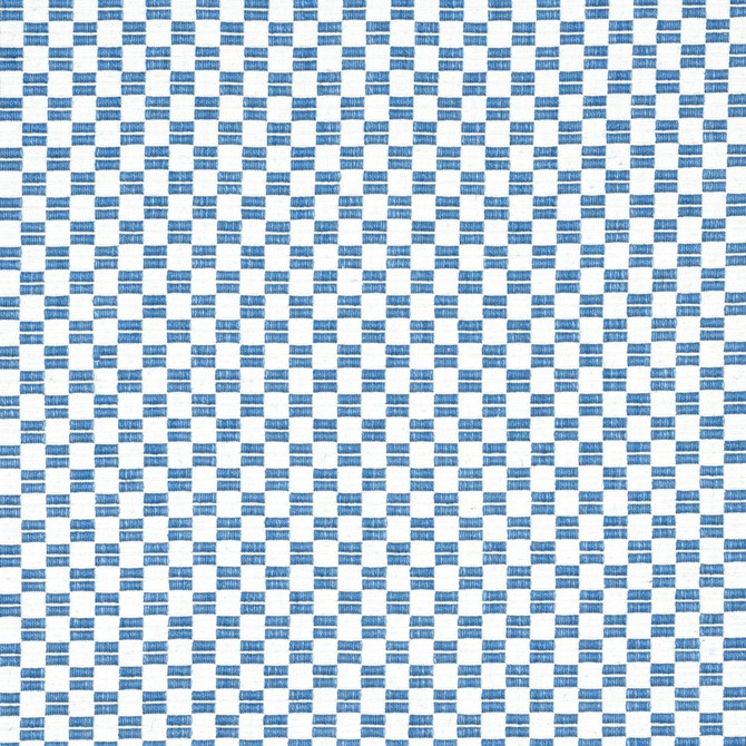 Schumacher Fabric Elkhart Blue 76740 Folk Art - My Fabric Connection -