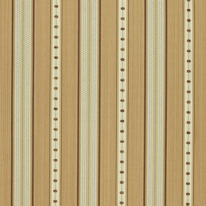 Schumacher Fabric Francesca Stripe Biscuit 64751 CHROMA See Sample ITALY MEDIUM DUTY </p><p>Repeat: Horizontal: 6 3/4" (17CM) and Vertical: 1" (3CM) 54" WIDE (137CM) - My Fabric Connection -
