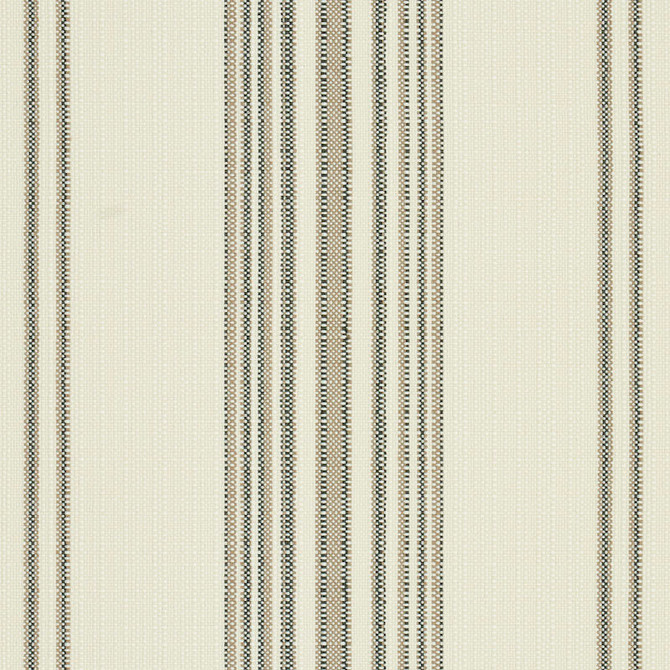 Schumacher Fabric Solana Stripe Indoor/Outdoor Stone 79331 INDOOR/OUTDOOR PRINTS & WOVENS V See Sample UNITED STATES OF AMERICA HEAVY DURABILITY </p><p>Repeat: Horizontal: 9 1/2" (24CM) and Vertical: - 54" (137CM) - My Fabric Connection -