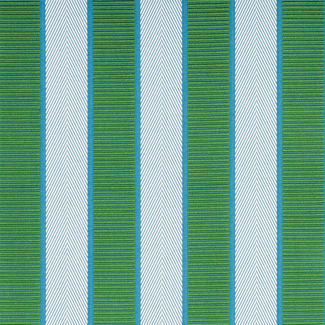 Schumacher Fabric Ribbon Stripe Emerald 77100 TIMOTHY CORRIGAN COTTON 76% POLYESTER 24% INDIA MARTINDALE 5,000 </p><p>Repeat: Horizontal: 1 1/8" (3CM) and Vertical: 54 - My Fabric Connection -