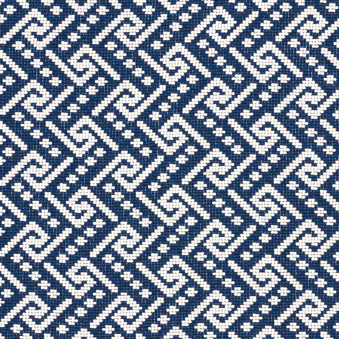 Schumacher Fabric Ionic Weave Pacific 77120 TIMOTHY CORRIGAN See Sample UNITED STATES OF AMERICA - </p><p>Repeat: Horizontal: 2 5/8" (7CM) and Vertical: 2 1/8" (5CM) 54 3/4" (139CM) - My Fabric Connection -