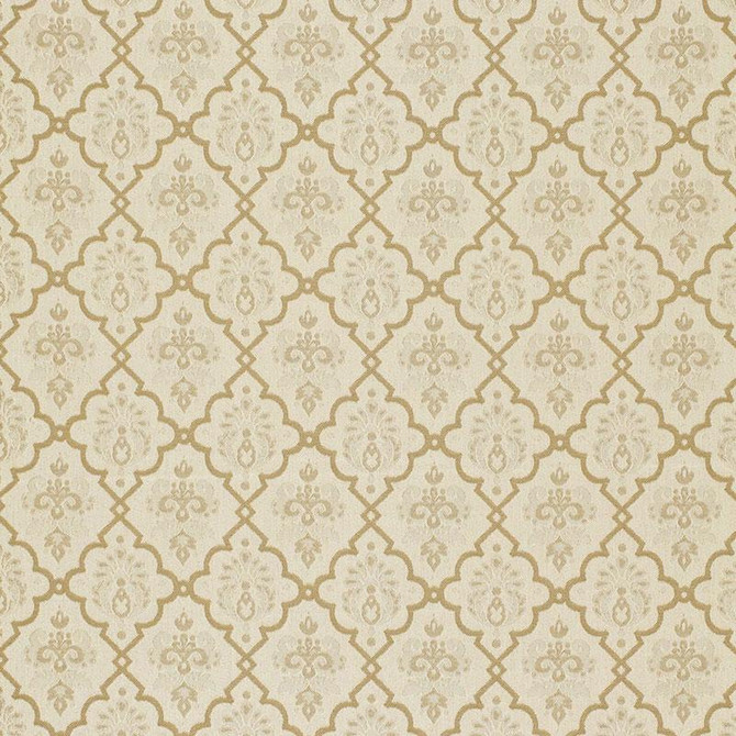 Schumacher Fabric Hedgerow Trellis Indoor/Outdoor Sand 68811 Timothy Corrigan 4.75" - My Fabric Connection -