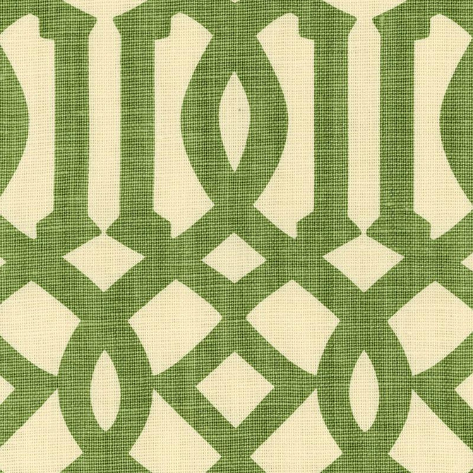Schumacher Fabric Imperial Trellis Treillage/Ivory 2643763 Print Happy 6.75" - My Fabric Connection -