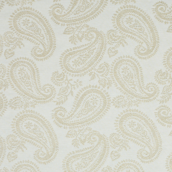 Schumacher Fabric Milena Paisley Natural 78720 NEW TRADITIONAL II COTTON 45% VISCOSE 32% ITALY MARTINDALE 10,000 </p><p>Repeat: Horizontal: 13 3/4" (35CM) and Vertical: 13 1/2" (34CM) 55 - My Fabric Connection -
