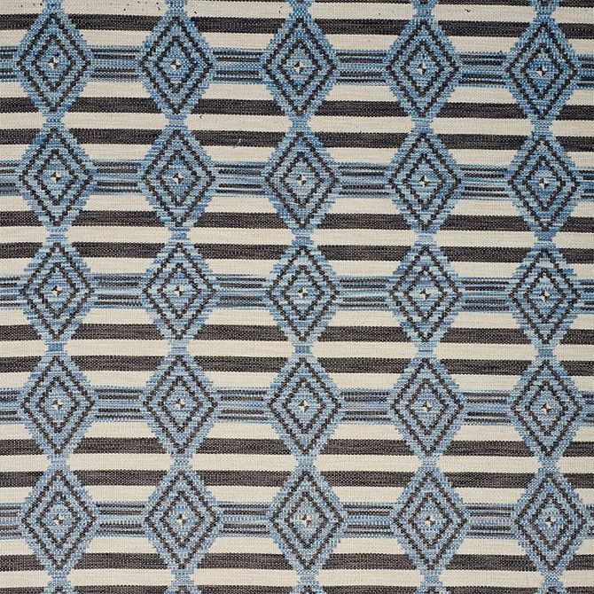 Schumacher Fabric Manta Performance Blue 77442 Open Sky 9.5" - My Fabric Connection -