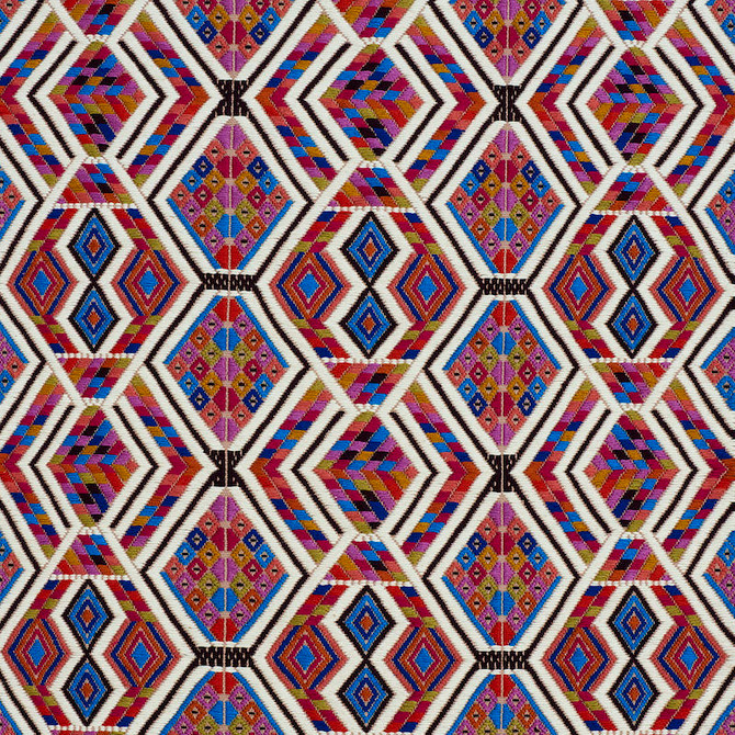 Schumacher Fabric Chahal Hand Woven Brocade Carnival 79230 A RUM FELLOW BROCADES See Sample GUATEMALA LIGHT DURABILITY </p><p>Repeat: Horizontal: 7" (18CM) and Vertical: 8 1/4" (21CM) 19" (48CM) - My Fabric Connection -