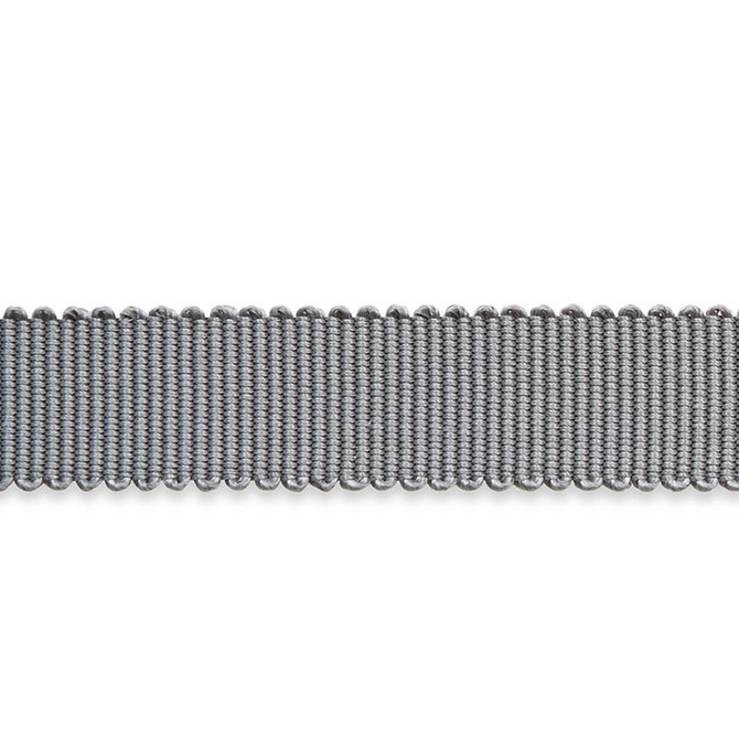 Schumacher Trim Pierre Silk Gimp Narrow Grey 74653 PERFECT BASICS: TRIMS & TASSELS See Sample CHINA - </p><p>Repeat: Horizontal: - and Vertical: - 1/2" (1CM) - My Fabric Connection -