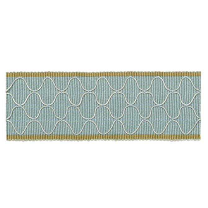 Schumacher Trim Kent Braid Mineral 63173 SOMERSET TRIMMINGS RAYON 91% POLYESTER 9% CHINA </p><p>Repeat: Horizontal: and Vertical: 2 - My Fabric Connection -
