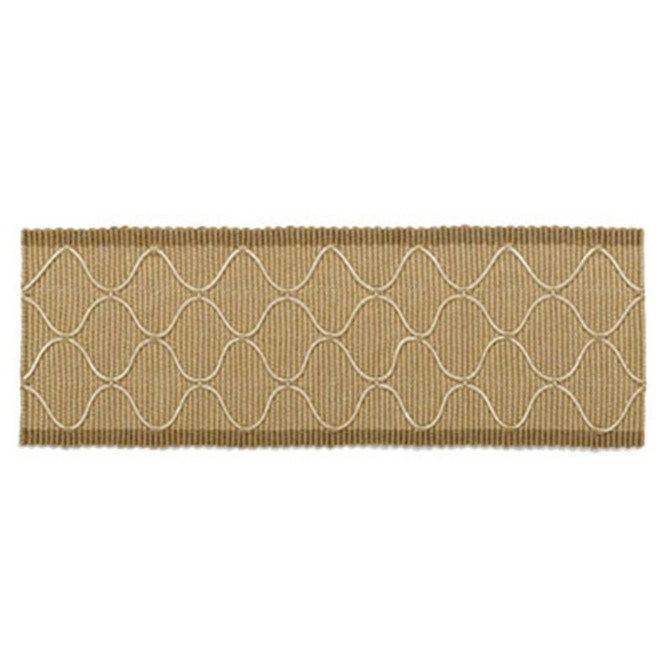 Schumacher Trim Kent Braid Pebble 63176 SOMERSET TRIMMINGS See Sample CHINA . </p><p>Repeat: Horizontal: - and Vertical: - 2" WIDE (5CM) - My Fabric Connection -