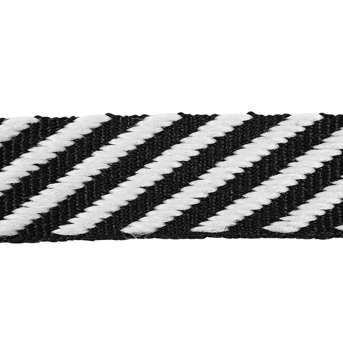 Schumacher Trim Twill Tape Black 76100 CLUB CAVALIER POLYESTER 100% INDIA </p><p>Repeat: Horizontal: and Vertical: 0.5 - My Fabric Connection -