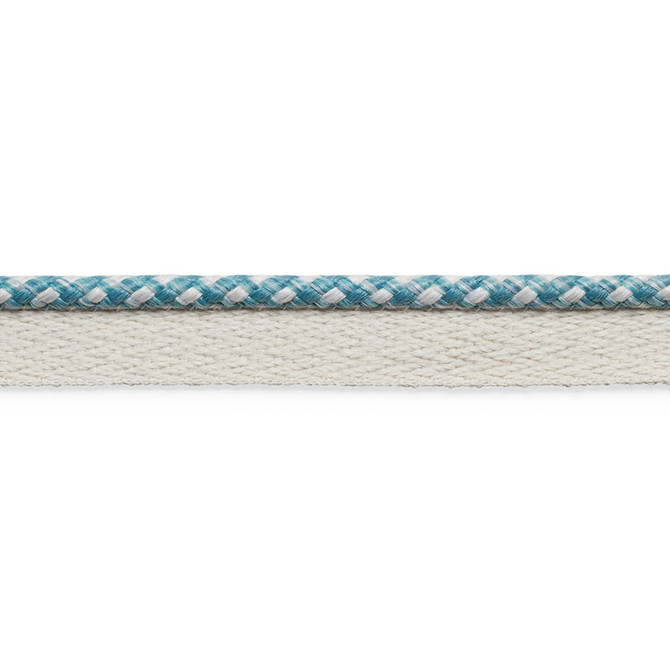 Schumacher Trim Keaton Lip Cord Ocean 74902 PERFECT BASICS: TRIMS BELLA-DURA 100% UNITED KINGDOM </p><p>Repeat: Horizontal: and Vertical: 0.75 - My Fabric Connection -