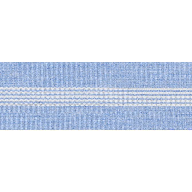 Schumacher Trim Nilsson Tape Chambray 73641 INDOOR/OUTDOOR II: PRINTS & WOVENS See Sample GERMANY - </p><p>Repeat: Horizontal: - and Vertical: - 2" (5CM) - My Fabric Connection -