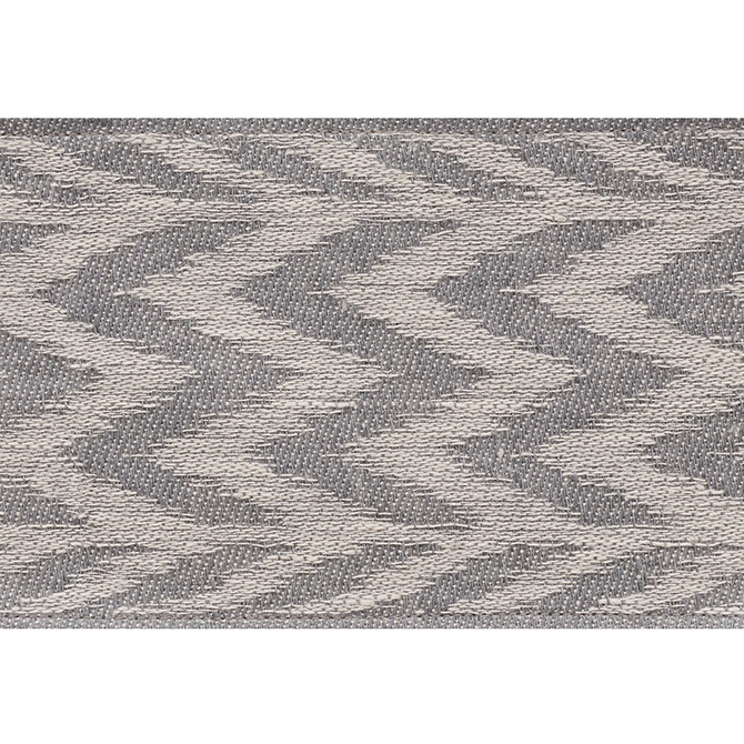 Schumacher Trim Chevron Woven Tape Grey 74251 STATEMENT TAPES See Sample INDIA - </p><p>Repeat: Horizontal: 1 1/2" (4CM) and Vertical: - 4 3/8" (11CM) - My Fabric Connection -