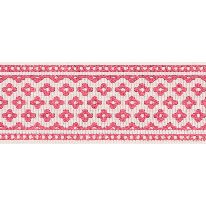 Schumacher Trim Cherie Tape Raspberry 72313 FRENCH REVOLUTION ACRYLIC 100% CHINA </p><p>Repeat: Horizontal: 3/8" (1CM) and Vertical: 3/4" (2CM) 2 - My Fabric Connection -